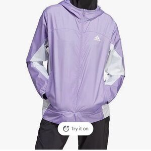 Adidas Purple Running Jacket
